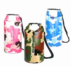 Wholesale Outdoor Sport Ocean Backpack 2L 5L 10L 15L 20L 30L Larger Capacity Top Dry Bag Sacks Waterproof Dry Bag