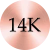 14K Rose Gold