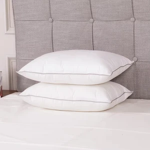 Brand New Wholesale Hotel Bed Pillow Core Cotton Anti-feather Cloth White Pillow Home Hotel Bedding Pillows