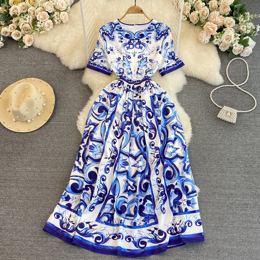 wrap dress dvf Diane Von Furstenberg DVF Wrap Dress In Windsor Floral Palm Green Prin main image 1