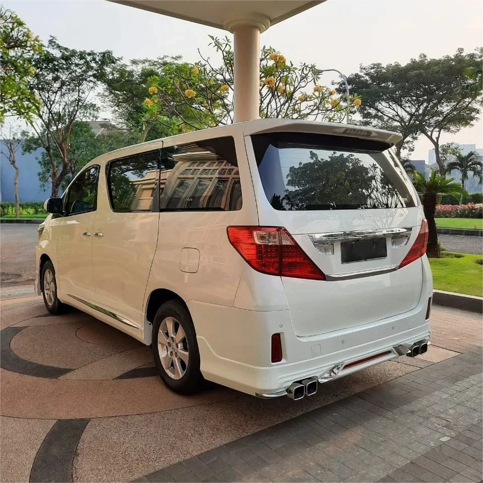 High Quality LDR Black Body Kit for for Alphard 20 Series 2008-2014 & Anh30/35 Series Upgrade PP Material Bolt-On New