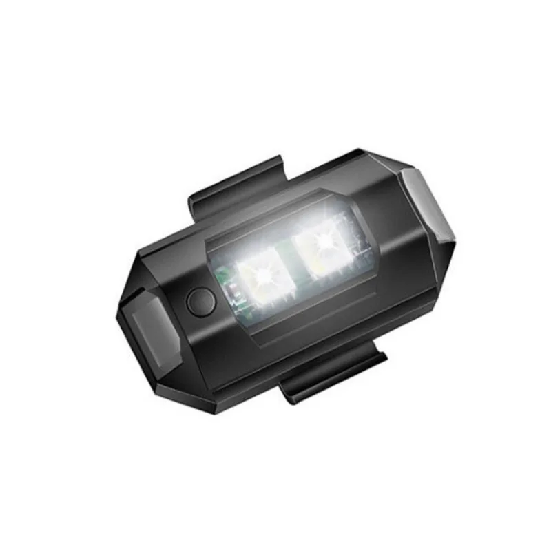 Auto Accessories Usb Mini Universal Led Motorcycle Rear Tail Strobe Light Drone Led Warning Lights Laser Fog Lamp