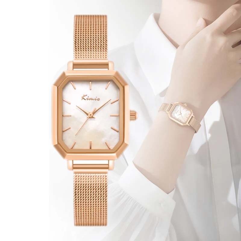 Custom Watches for Women Fashion Ladies Vintage Quartz Watch Ladies Luxury  Gold Watch