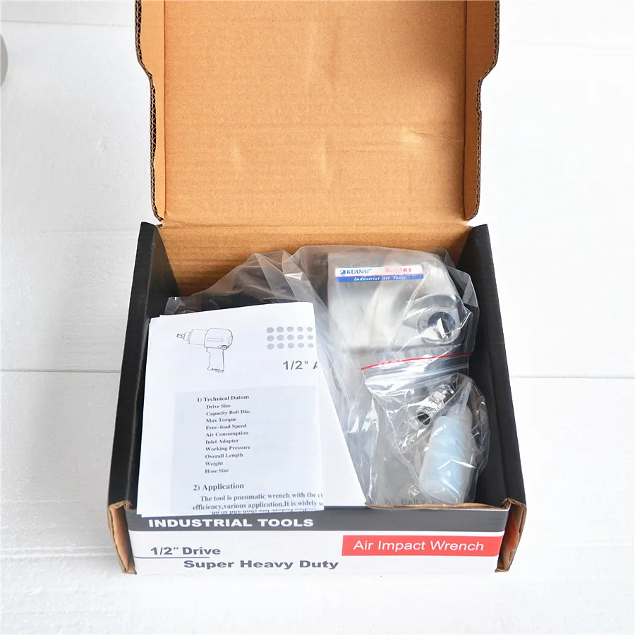 Air Impact Wrench 1/2" Square Drive Torque Wrench Bolt Air Gun Buy