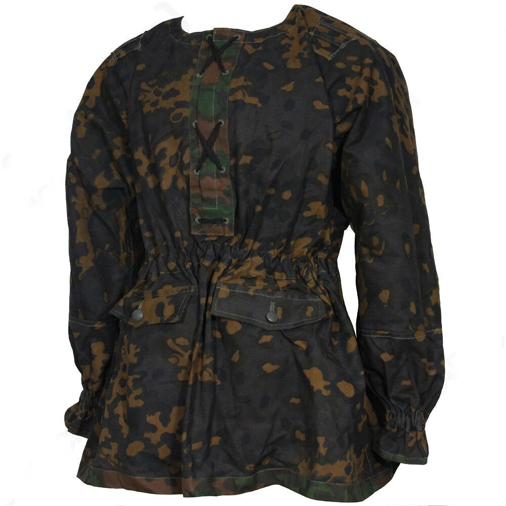 Ww2 German Camo Reversible Smock Vintage Camo Shirt - Buy Ww2 German ...