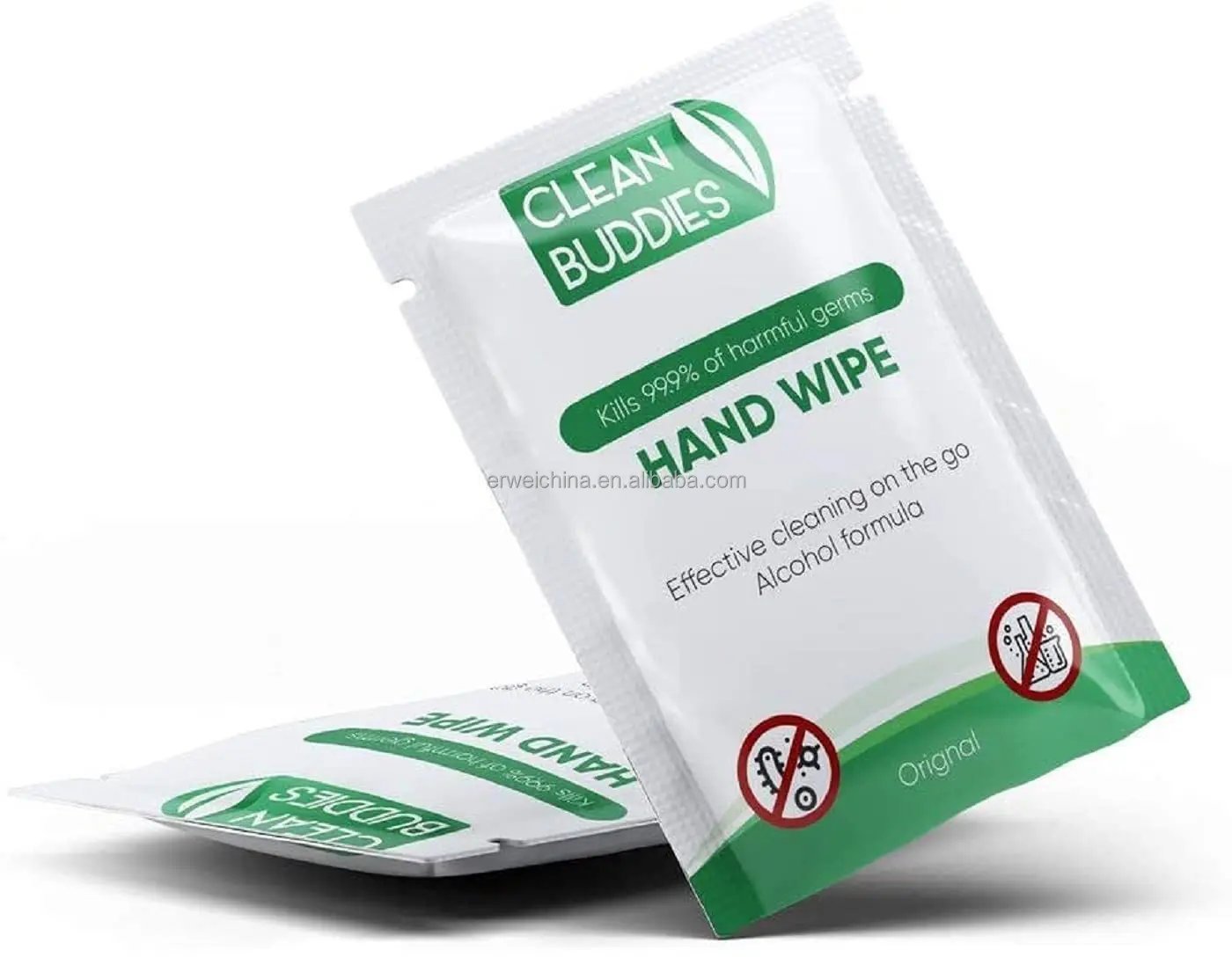 Bzk Antiseptic Moist Towelette Hand & Body Cleansing Wet Wipes Alcohol