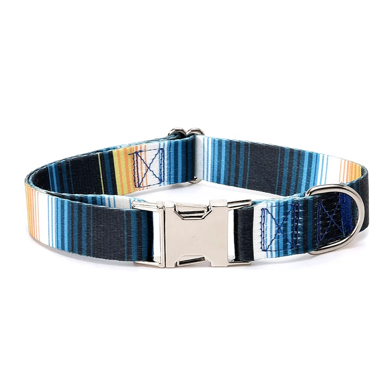 Heavy Duty Durable Thick Dog Collar Sublimation Medium Collars Metal