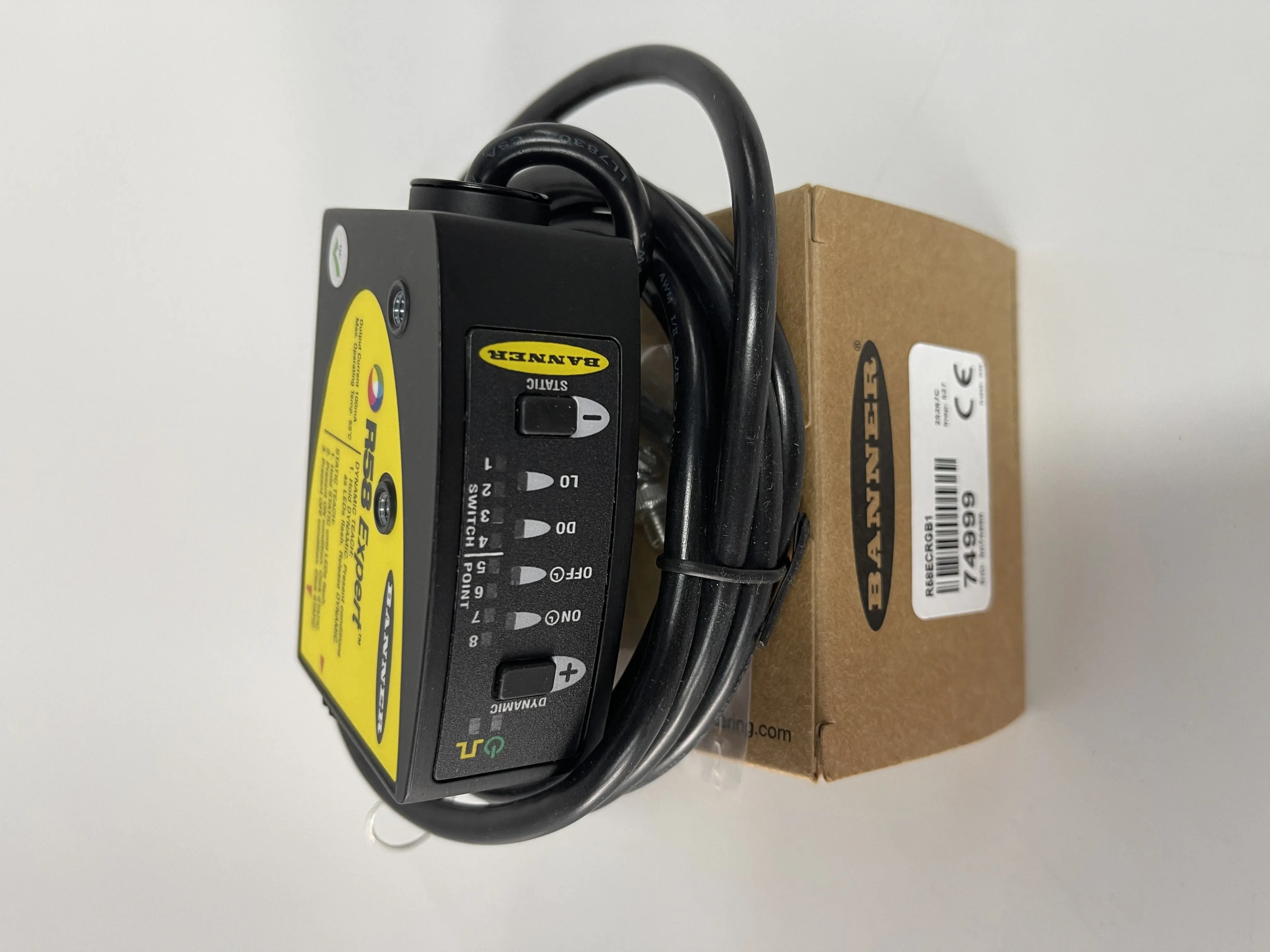 Banner Color Mark Sensor R58ECRGB1 Banner Color Mark Sensor R58ECRGB1