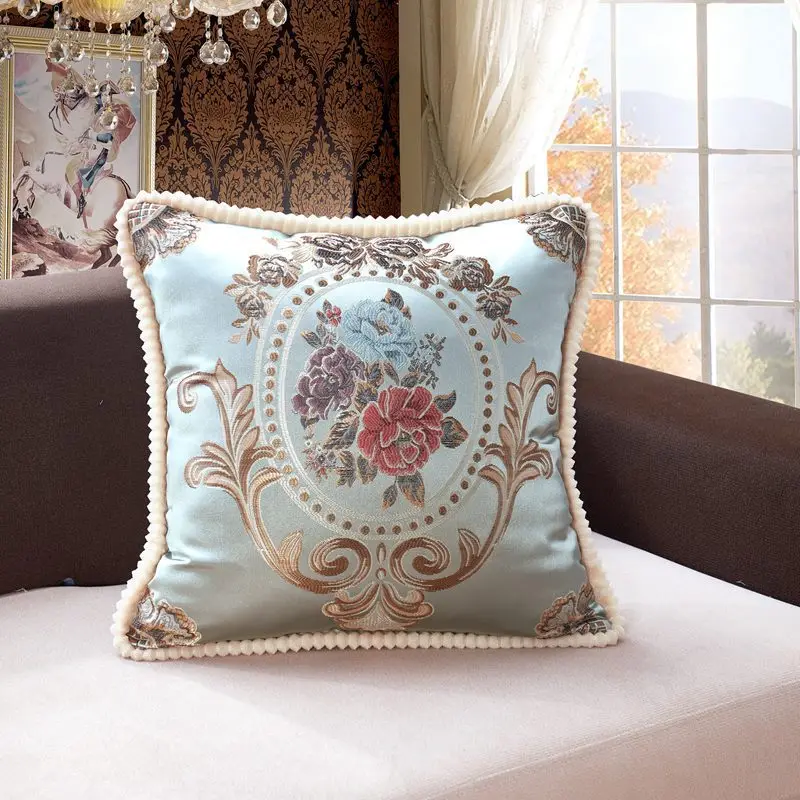 Aoyatex Chinese style series classical pillow lunch break sofa pillow embroidered headboard cushion wholesale court style details