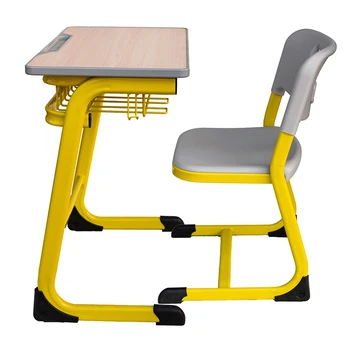 China Wholesale Educational Furniture Middle School Desks and Chairs