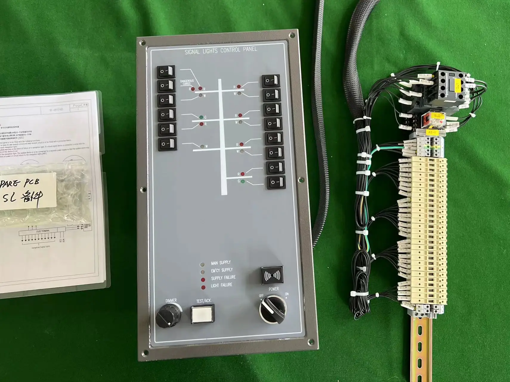 Single Control Single Navigation Light Control Panel Board NNR-NS2008L