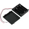 4AA battery holder with wires lead
