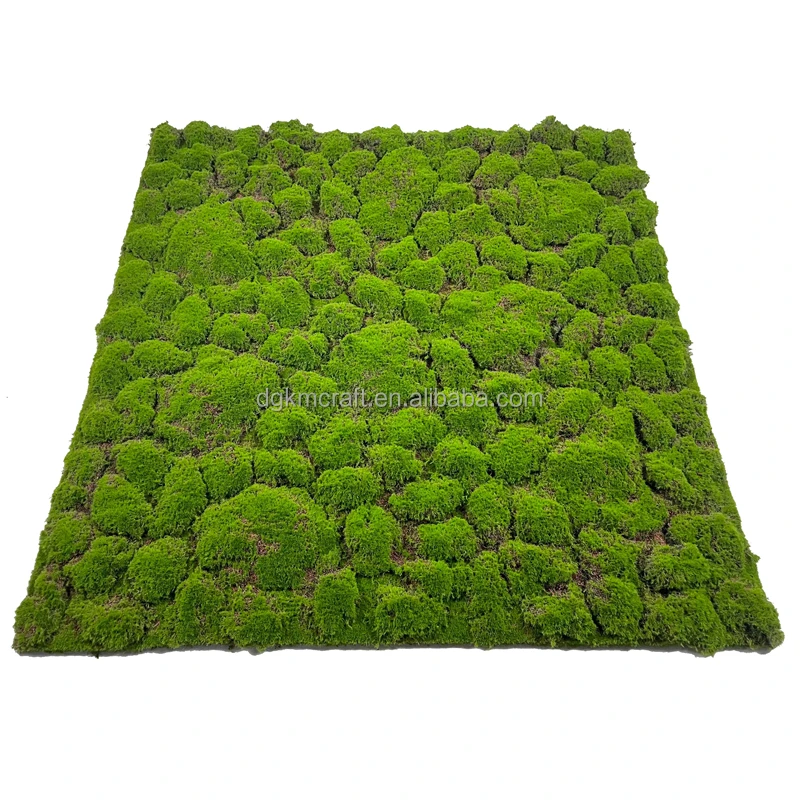 100cm*100cm Moss Mat Artificial Grass Square Flat Faux Synthetic Grass