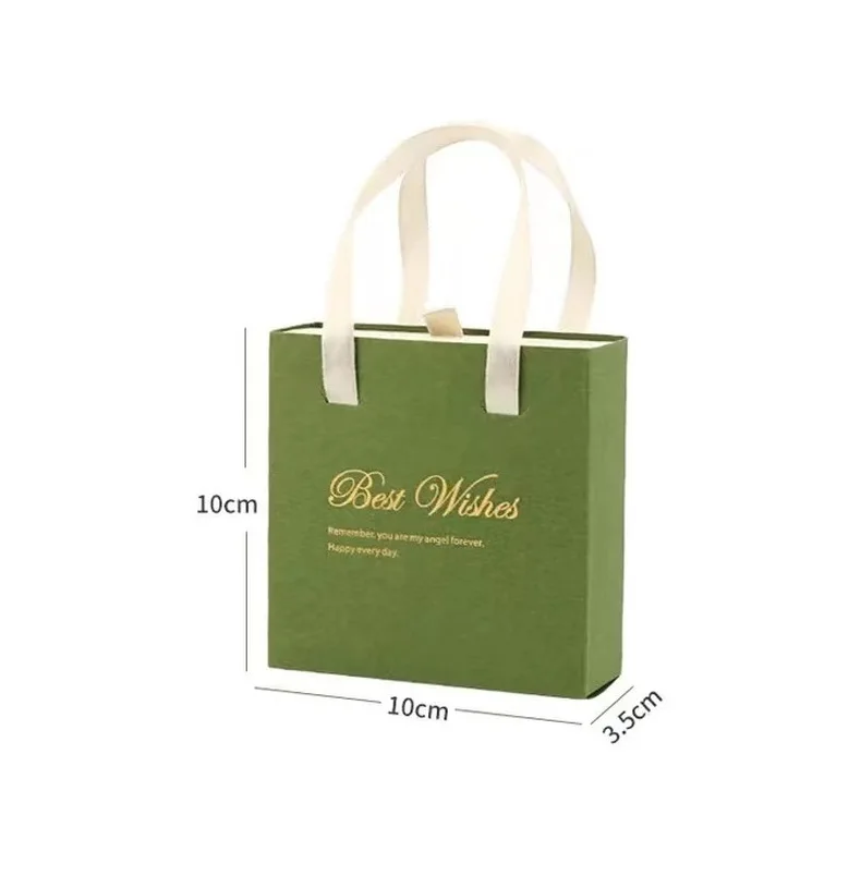 Jewellery Storage Case Paper Jewelry Box With Pouch Cardboard Drawer