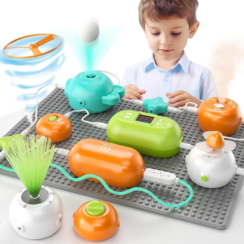 Plus de 300 projets Jouet STEM Circuits lectroniques Blocs de construction Ensemble scientifique Enfants Circuit lectrique Exprience physique Kits de construction Plus de 300 projets Jouet STEM Circuits lectroniques Blocs de construction Ensemble scientifique Enfants Circuit lectrique Exprience physique Kits de construction