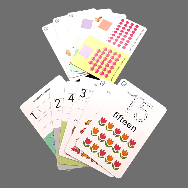 Custom Flash Cards For Kids Educational Printing Buy Flash Cards