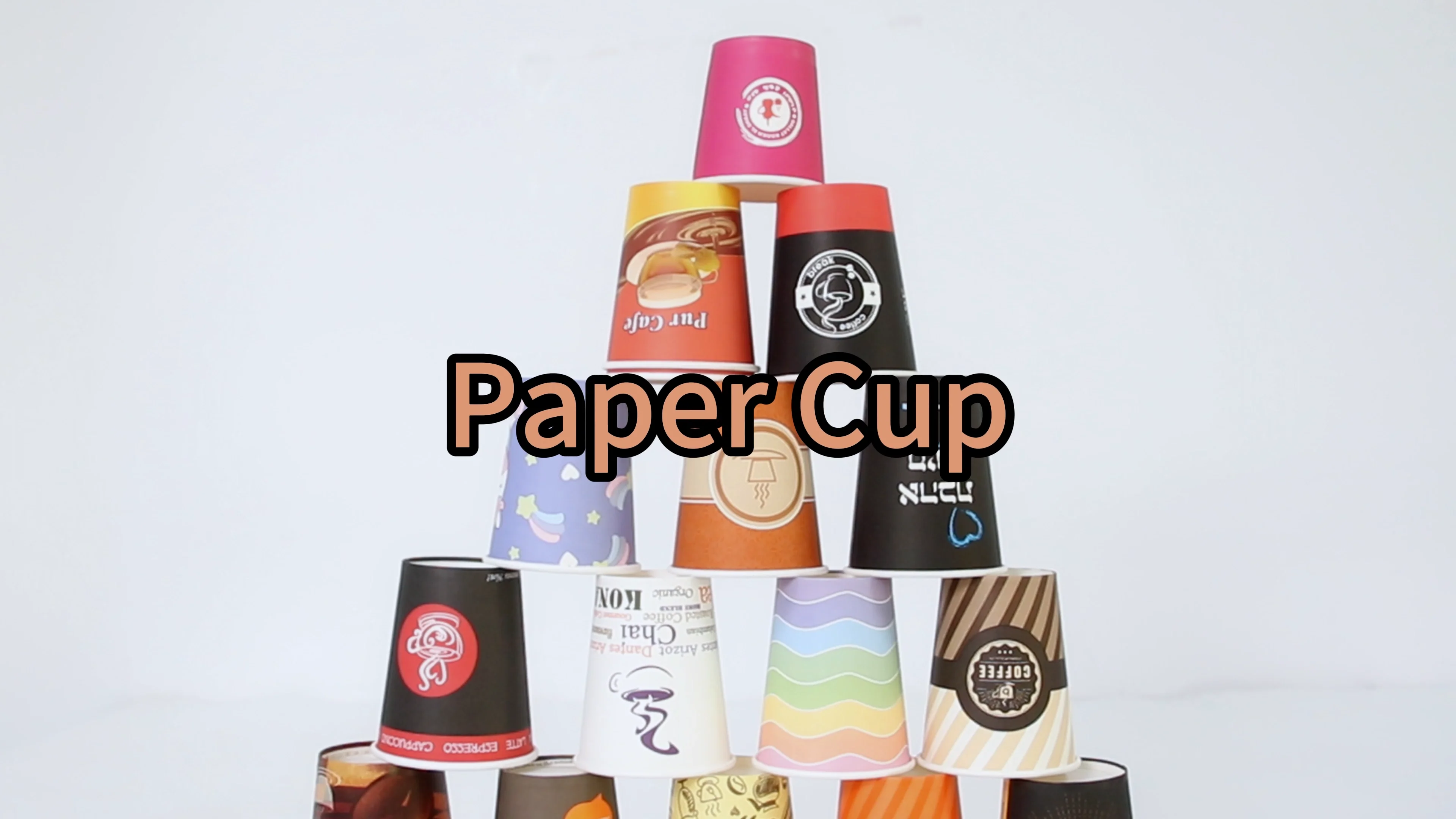 New Product Custom Print Logo Disposable Biodegradable Single Wall Take ...