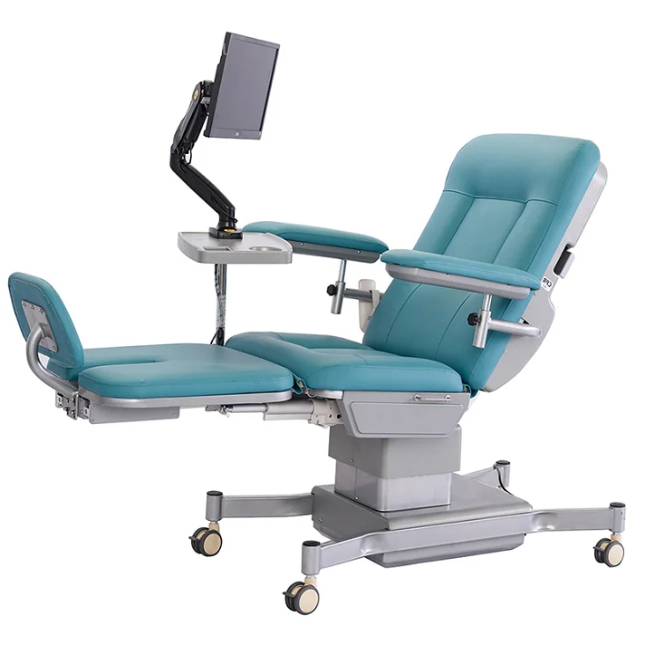 Медицинское высококачественное кресло для пожертвования крови MT, больничное медицинское диализное кресло для доноров крови