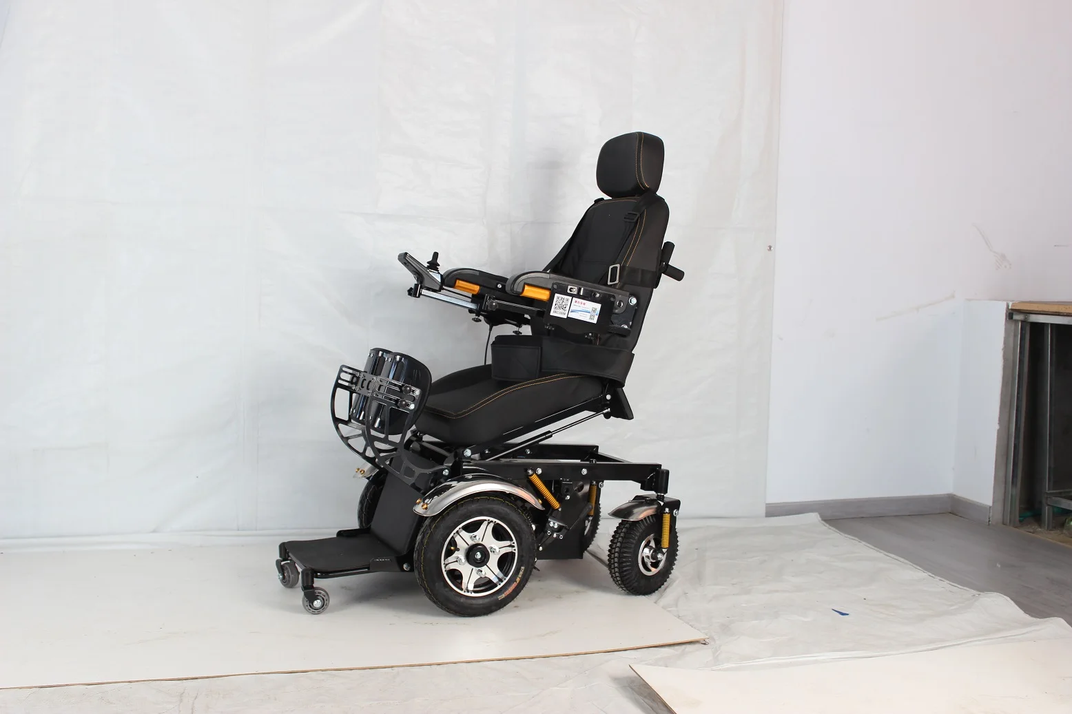 Electric standing wheelchair off road power wheelchairs fully intelligent medicine power stand up wheelchair for disabled-TH303 supplier