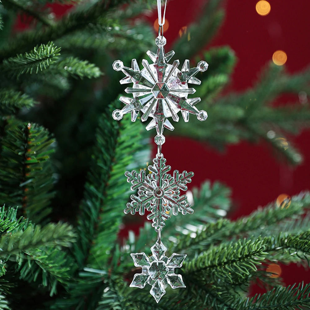 Crystal Christmas Ornaments For Christmas Tree Decorations Hanging ...