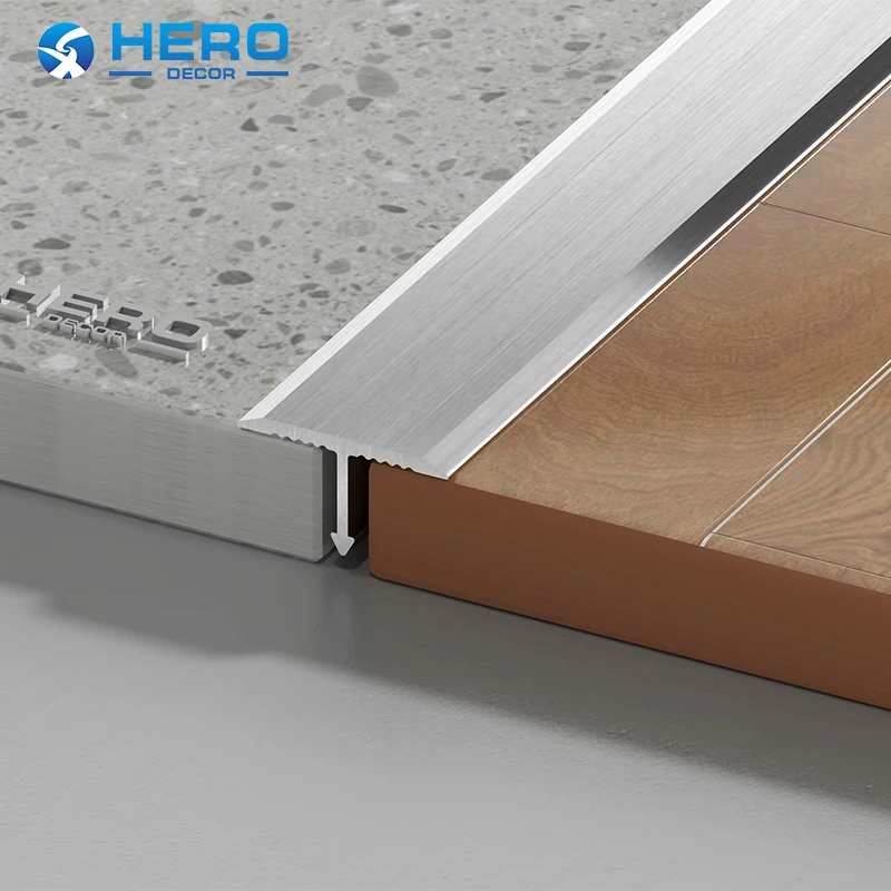 Aluminum T-Molding Floor Transition Strip – Flat Divider For Laminate Gaps & Doorways – Gold, 12mm Width, 8.9ft Length, Cut-to-Fit