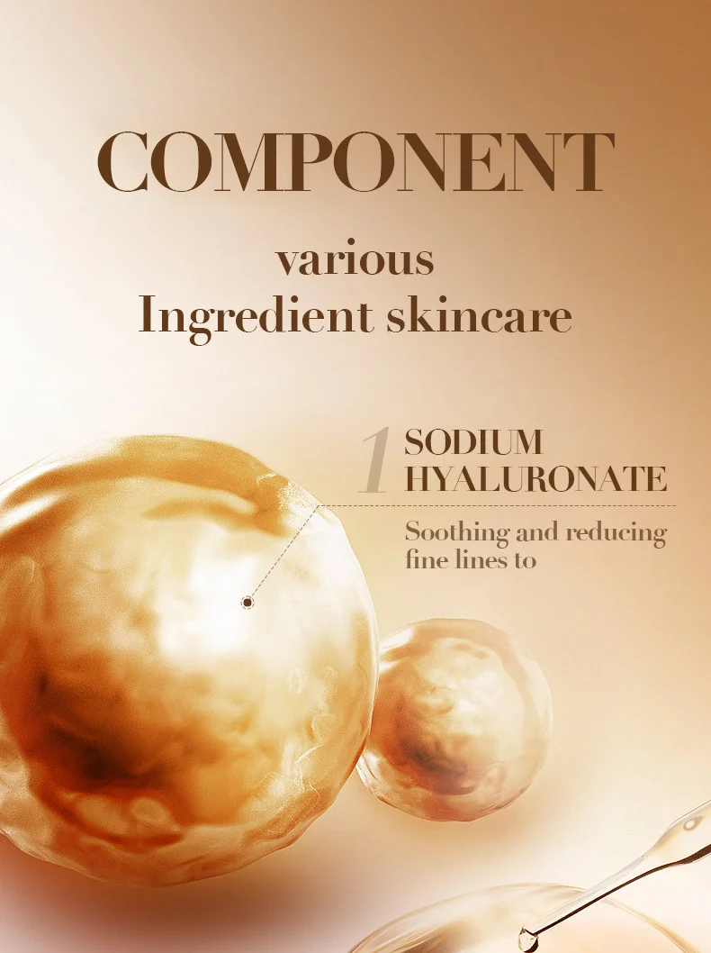 24K Gold Collagen Pearl Cream - SADOER Moisturizing Face Cream