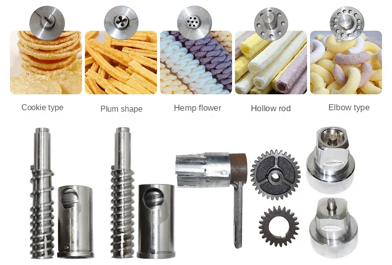 Multifunction Cereal Bulking Machine Puffed Snack Food Extruder Making Machine Auto Corn Rice Puffing Machine - Image 6