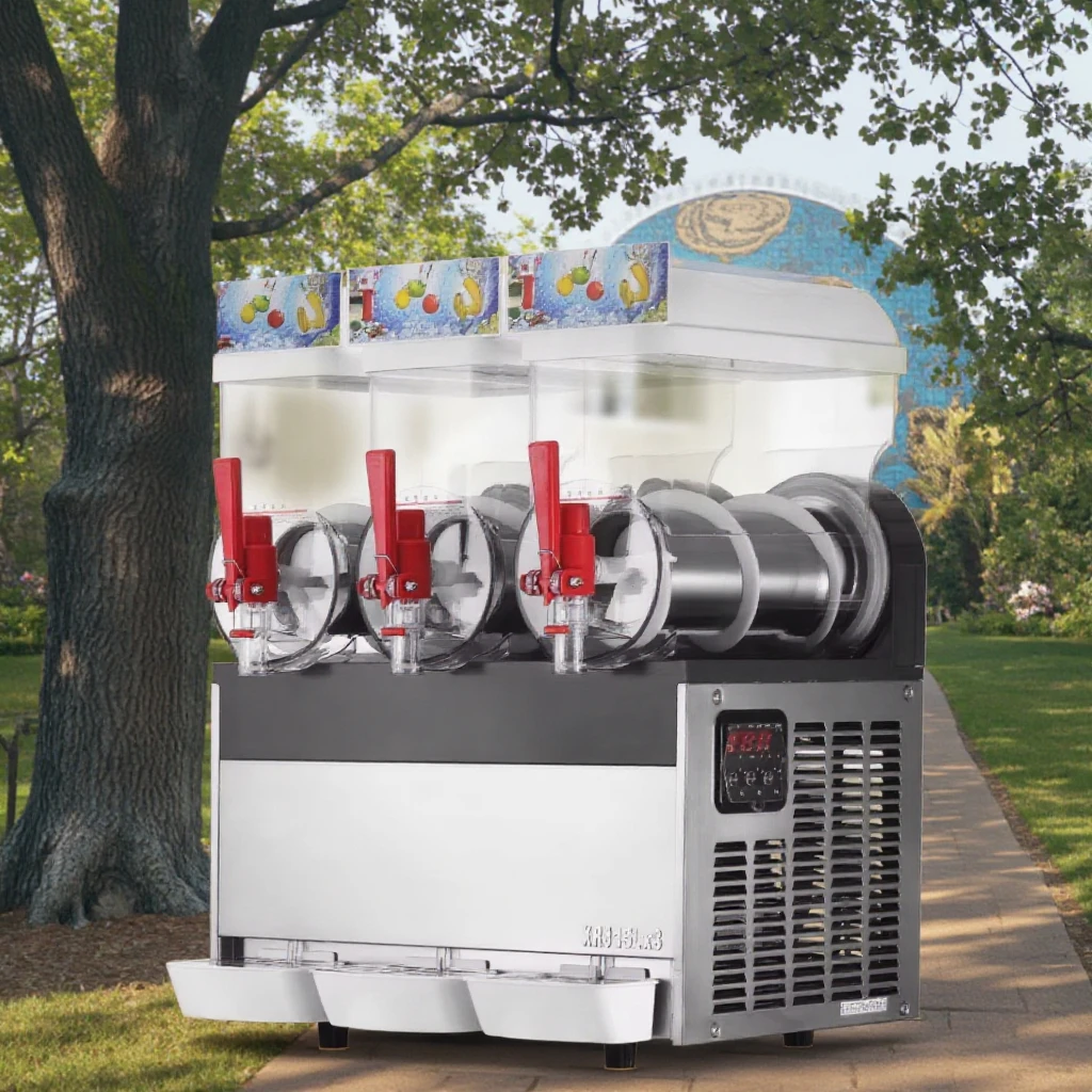 45L3タンク商用スラッシュアイスクリームメーカー冷凍ドリンク