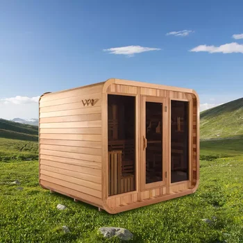 業務用 スクエア型 6～8人用 屋外用サイダーキューブサウナ| Alibaba.com
