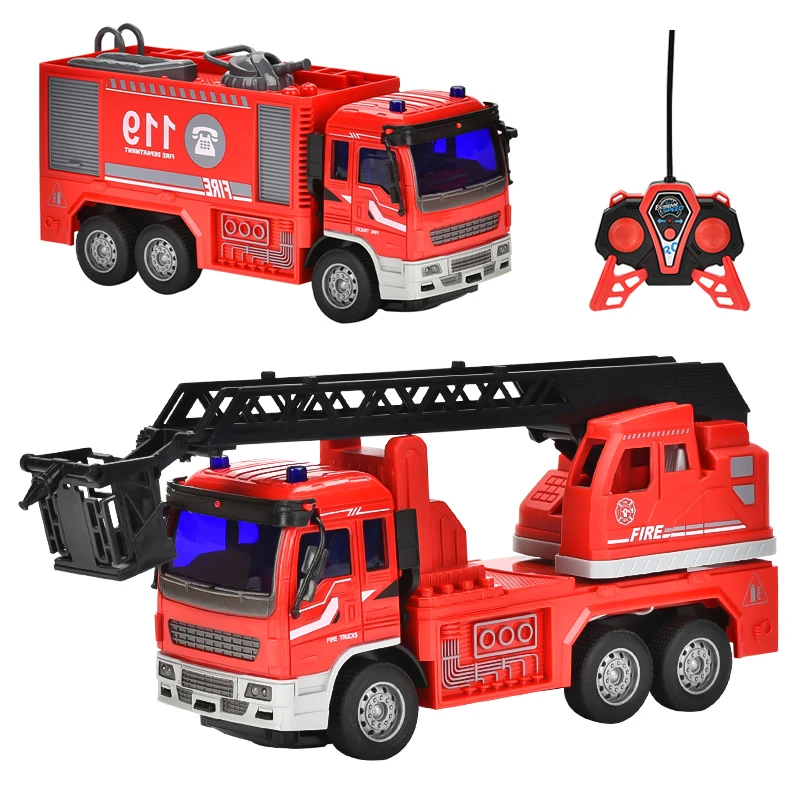 Hot Sale 1/30 Scale 5 Channels 2.4ghz Remote Control Rescue Fire