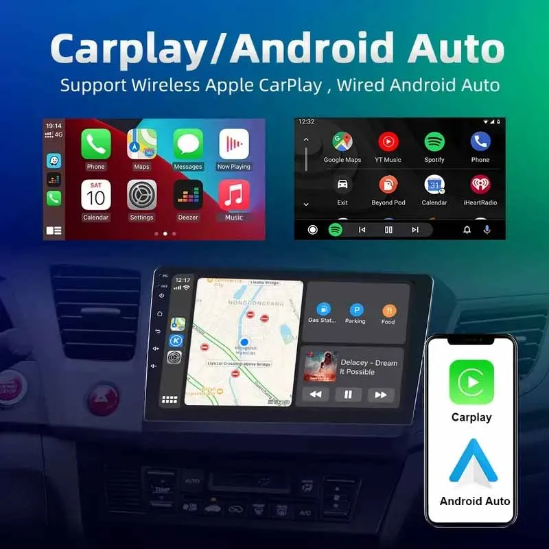 Android 13 for Lifan 820 2014 - 2015 Car Radio Wireless Carplay Auto Video WIFI Stereo Navigation GPS Multimedia Autoradio RDS