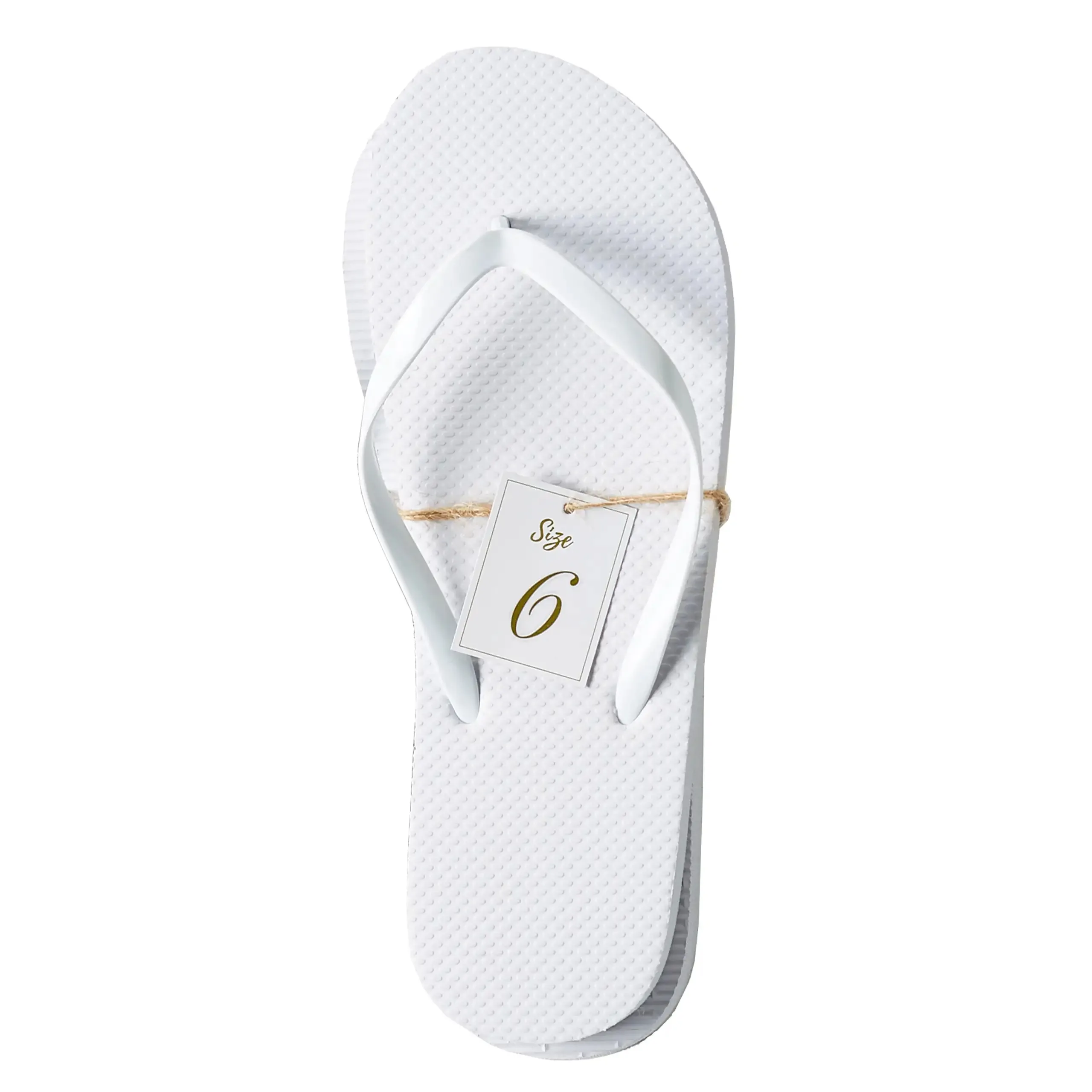 bulk buy white flip flops
