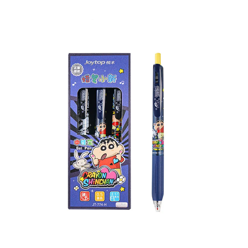 Joytop Crayon Shinchan Gel Pen Set - Cute & Smooth Writing