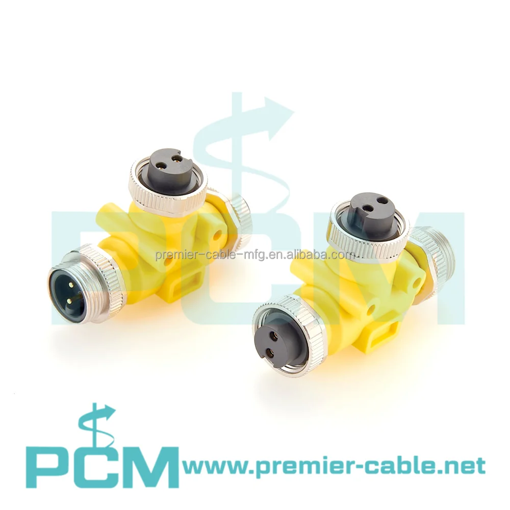 Device Control 7/8'' Can Bus Tee Connector 2 Cores 7/8''-16UN Mini-Change Tee Splitter details