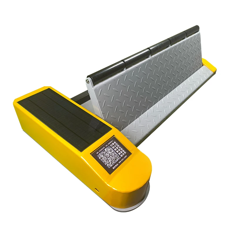 Parking System Space Barrier Blocker Solar Parking Flap Lock