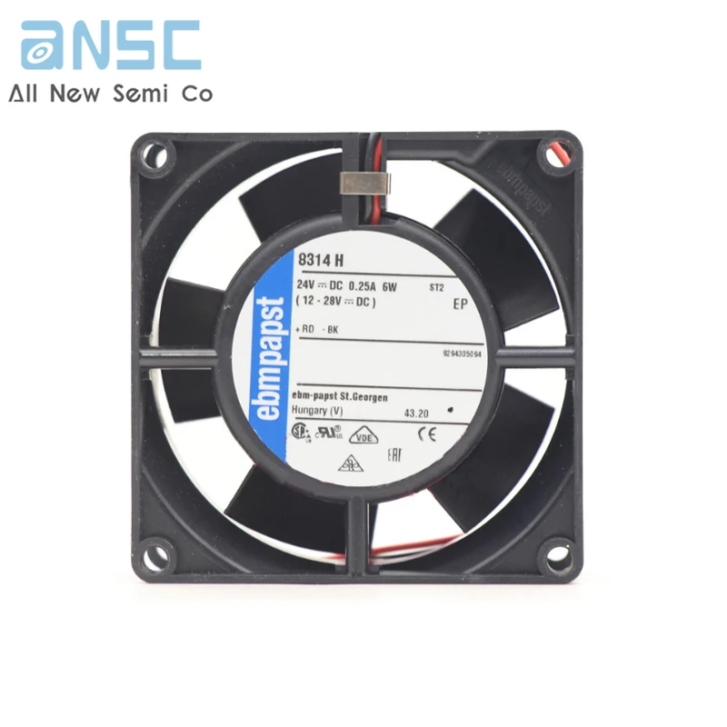 Original centrifugal fan 8314H 8032 24V 0.2 8 centimeter Enclosure server fan