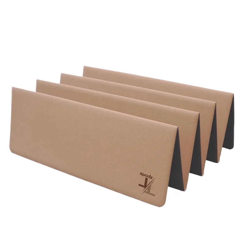 JLT Waterproof 6mm Thick Folding Yoga Mat with Carrying Strap Lightweight Portable for Exercise & Travel