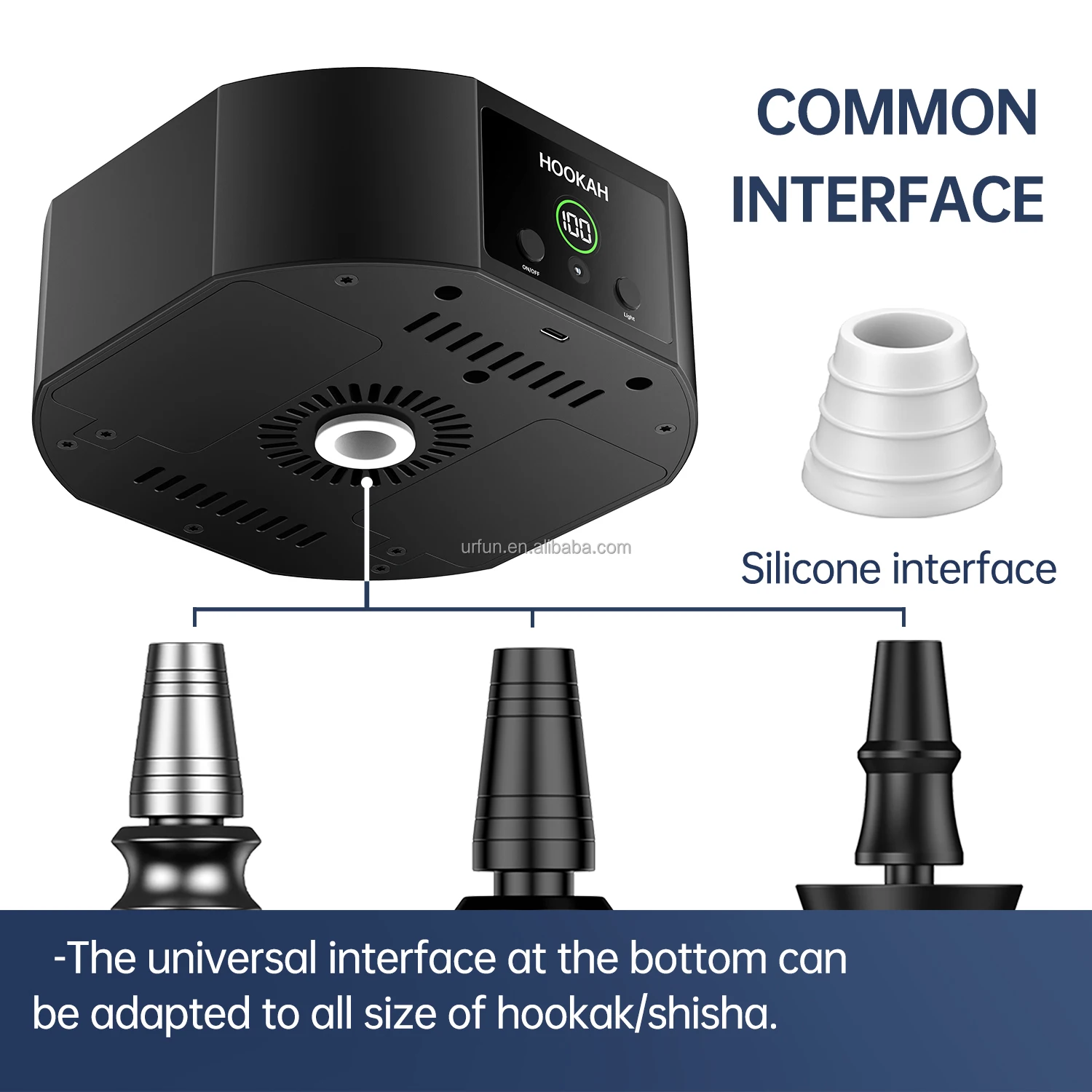 Rechargeable Electric Hookah Head Chicha Bowl Fast Heating Tobacco