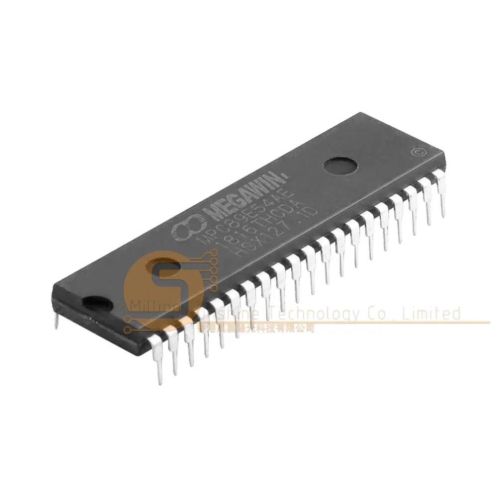 MPC89E54AE DIP40 8ビットマイコン、8KBフラッシュ搭載、産業制御およびレガシーシステム向け