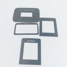 front panel plastic Screen lexan polycarbonate CNC engraving Key Pad Graphic Overlay Membrane machinery Control