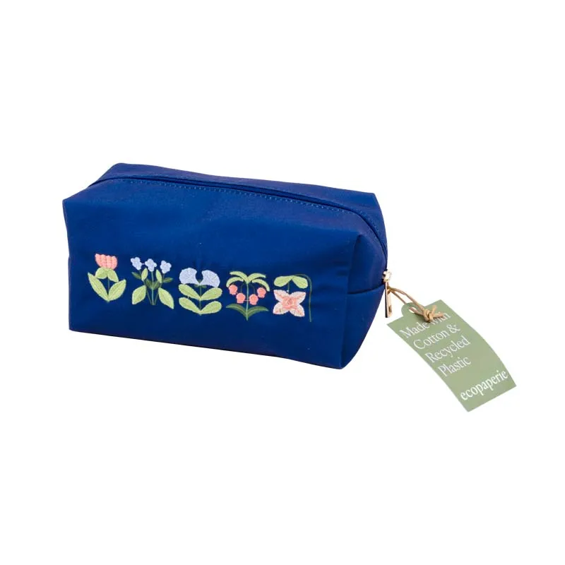 Large Capacity Recycled Fabric Pencil Case Practical and Eco-Friendly Pencil Bags