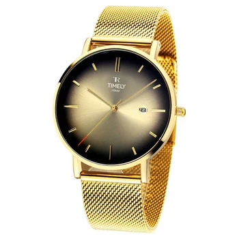 2024 Ultra-Thin Milan Steel Band Men's Unisex Watch Waterproof Business Casual Fashion Magic Calendar Glass Displaying Pointer