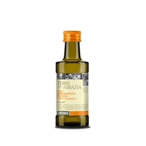 Italian Extra Virgin Olive Oil TERRE DELL'ABBAZIA 250 ml Glass Bottle for Retail
