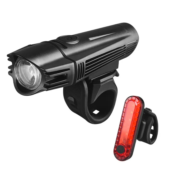 Hot sales mtb bike light front rear and back led USB rechargeable waterproof mountain bicycle light set Bike Accessories