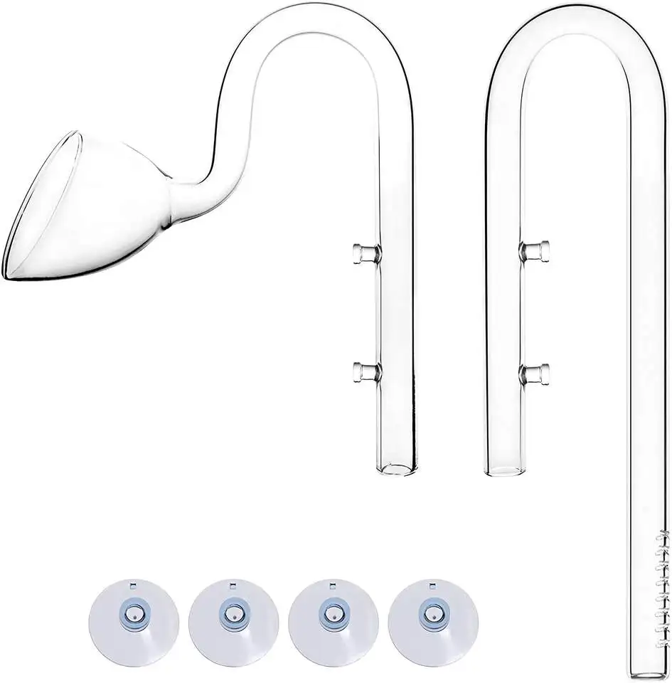 Made in China Ada Style Aquarium Lily Glass Pipe for Aquarium Plant