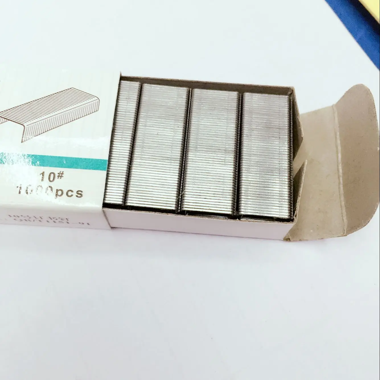 HotOffice Stapler Staples Colorful Manual Stapler Refill 26/6 12mm Width #12 Staples 950/Box Rose Gold Black Blue Purple Staples