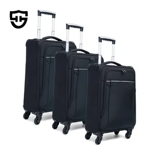 Hot Sale Vintage Oxford Luggage Set Lightweight Anti Crack Travel Luggage Sets 3 Pcs