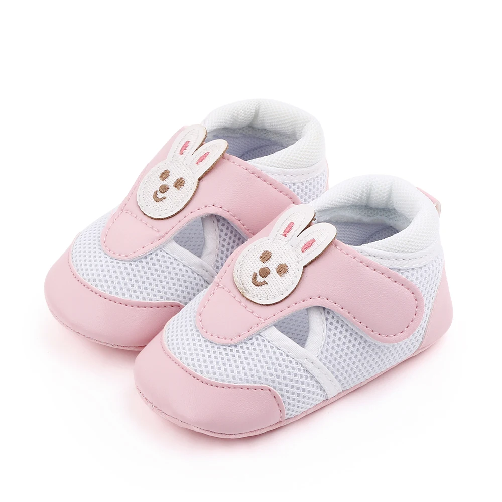 Wholesale Cute Canvas Baby Slipper Cartoon Animal Pattern Anti-Slip First Walker Baby Moccasins for  Newborn Toddler Infant supplier