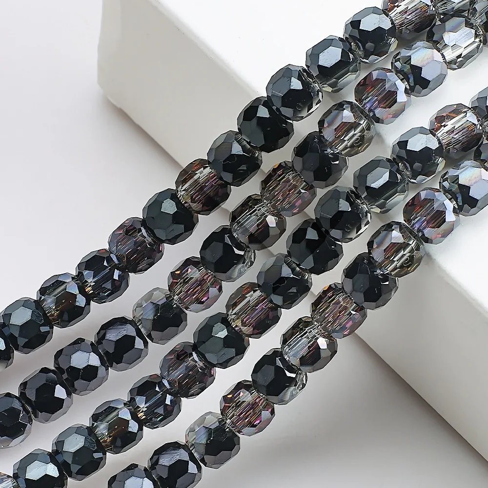 Dowarm 10mm Round Crystal Glass Beads - 50PCS Faceted Discoball Beads For Jewelry Making, Wind Chimes, Bracelets & Crafts - View #4