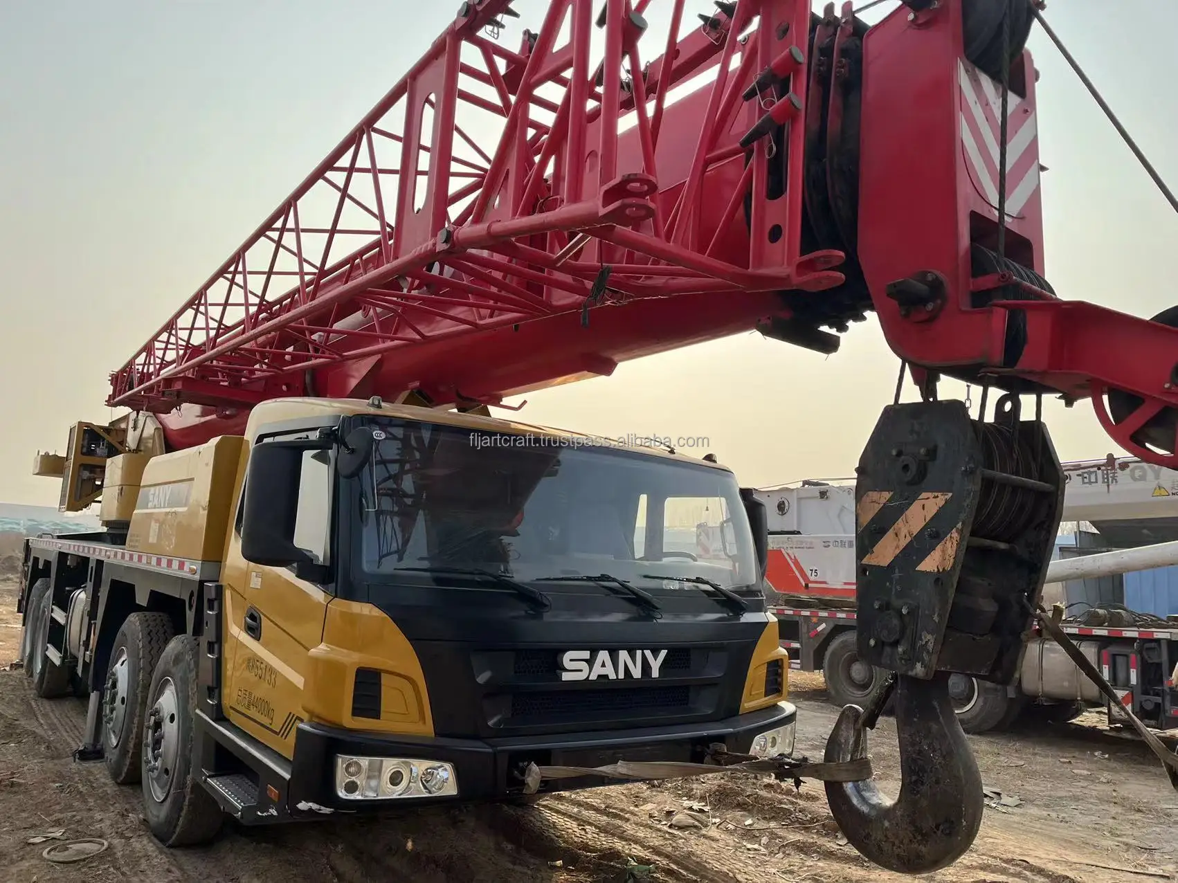 2020Y Used 55 ton Chinese Sany STC550T6 Original Truck Crane For Sale